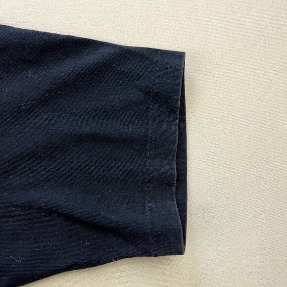 Vintage Singapore T-Shirt Adult XS Black Merlion Asia Nature Art Made in USA 90s - Picture 4 of 9